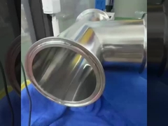 stainless steel pipe fittings parts Inspection workshop