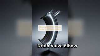 Elbow Drain Valve Outlet 9/16 ID