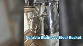 Stainless Steel Milking Bucket 20-98L Food Grade