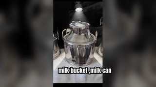 스테인레스 스틸 밀봉 우유 운송 캔/우유통