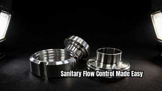 Hygienic Clamp Butterfly Valve for Food Pharma