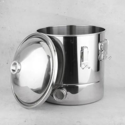 Un buon prezzo. Tipo di secchio di distillazione per fermentatori conici in acciaio inossidabile di rame in linea