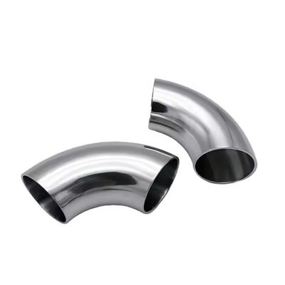 Good price 304 Stainless Steel Elbow 90 Degree Sanitary Welding Pipe Connection Fittings online
