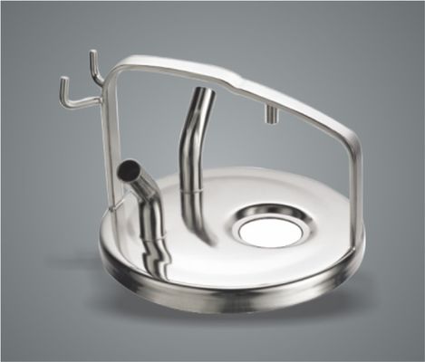 Good price Double Hooks Type Stainless Steel Bucket Lid , custom Goat Milking Machine Parts online