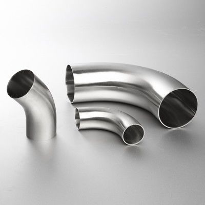 Good price Food Grade 304 Stainless Steel Pipe Fittings Elbow 25mm   Hygienic 90 Degree online