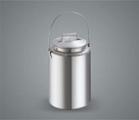 Good price Sealing Stainless Steel Milking Machine Bucket Can Transport Industrial online