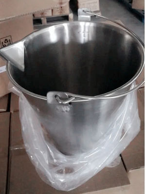 Good price Handle Type Stainless Steel Feed Bucket , 20L Stainless Steel Milker online