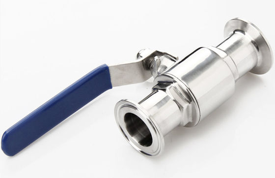 Good price S/S 304 /316 Manual Tri Clamp Ball Valve , SS304  Two Way Stainless Steel Ball Valve online