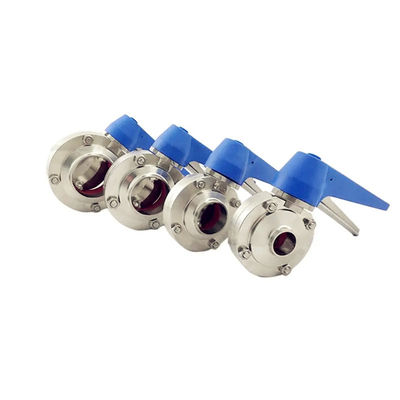 Good price Multi Position Stainless Butterfly Valve ,  Food Grade Manual Butterfly Valve online