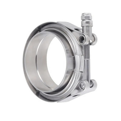 Good price Male Female 304 Stainless Steel Pipe Fittings Flanged V Band Clamp online