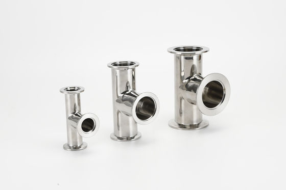 Good price SS304 KF Vacuum Fittings Equal Tee  customizable harmless Industrial online