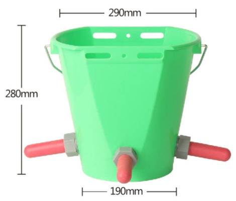 Good price Calf Feeding Bucket  Teat Bucket With Teat/Milk Bar  calf feeder online