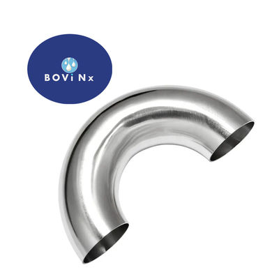Good price 180 Stainless Degree Elbow Bpe Pipe Fittings Bend S/S 304 316 Food Standard online