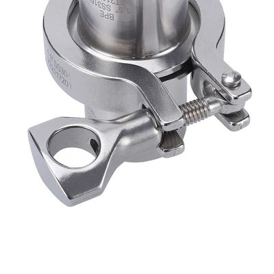 Good price SS316L Pipe Fitting Connector 1.5 Inch Quick Installation BPE Tri Clamp Ferrule Pipe Fitting online
