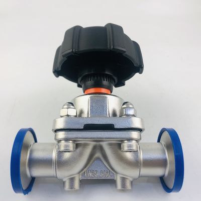 Good price DN10 1/2 Inch Manual Diaphragm Valve PC Hand Wheel online